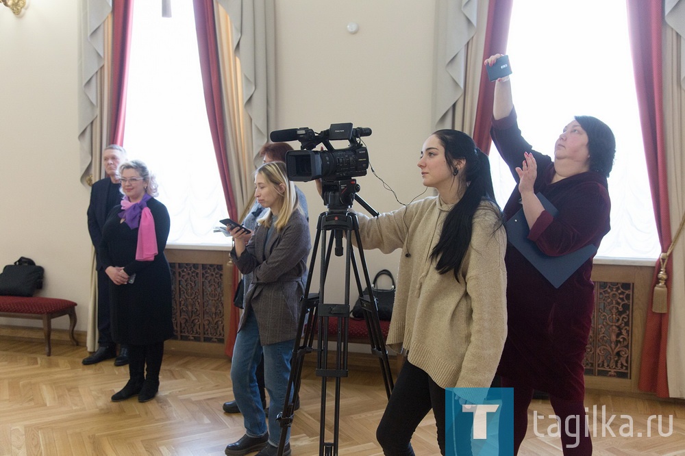 Владимир Высоцкий и Иза Высоцкая в тагильском театре