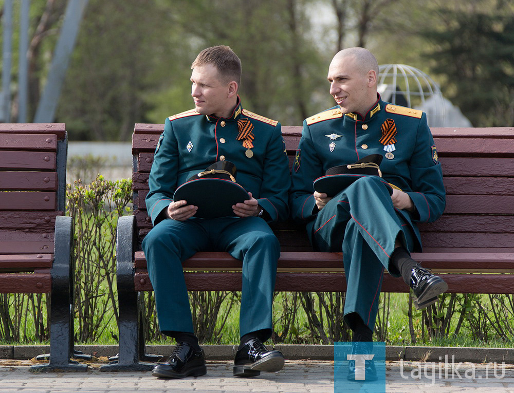 Подготовка военной техники для участия в параде Победы