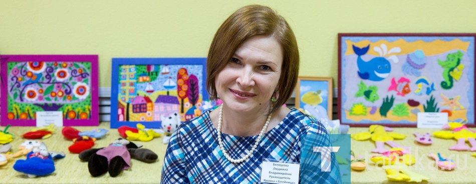 Выставка кружка "Затейница".
