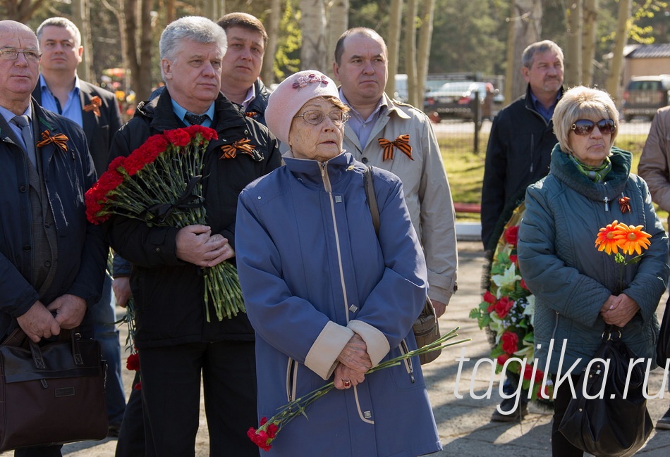 Митинг на мемориале центрального городского кладбища «Рогожино»