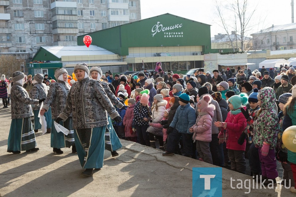 «Наша Масленица». Площадка перед ДК «Юбилейный».