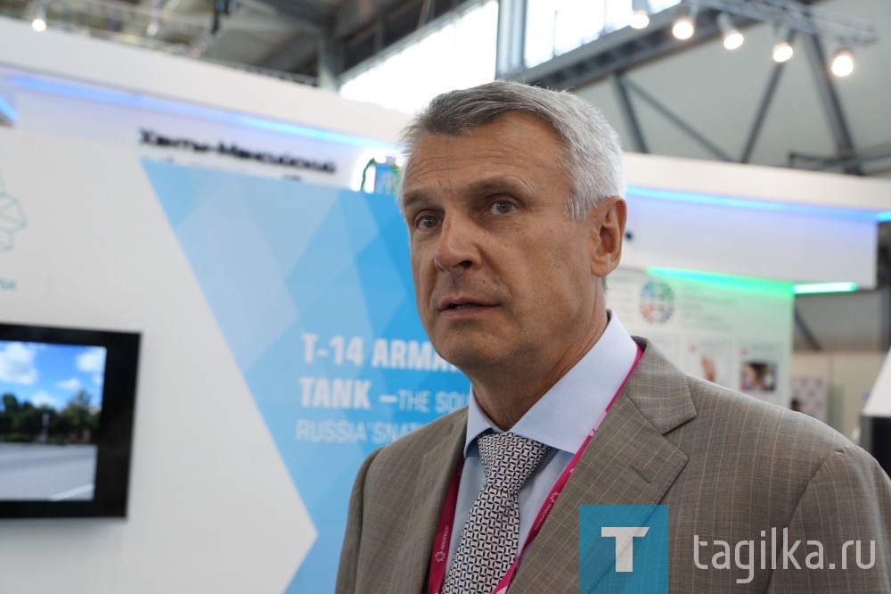 Мэр Нижнего Тагила Сергей Носов посетил INNOPROM