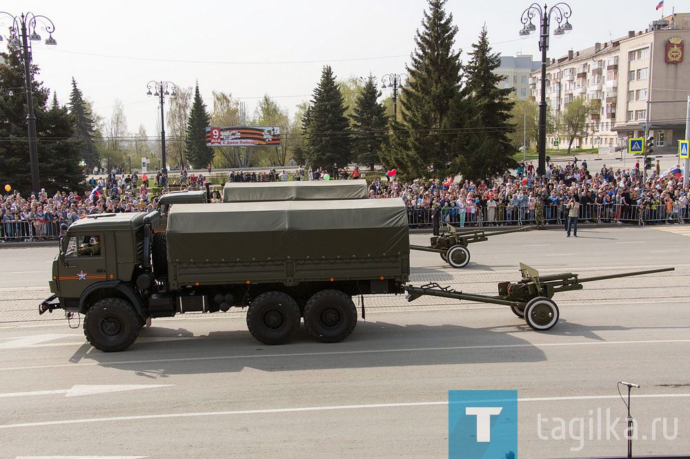 Тагильчане встретили 76-ю годовщину Победы в Великой Отечественной войне