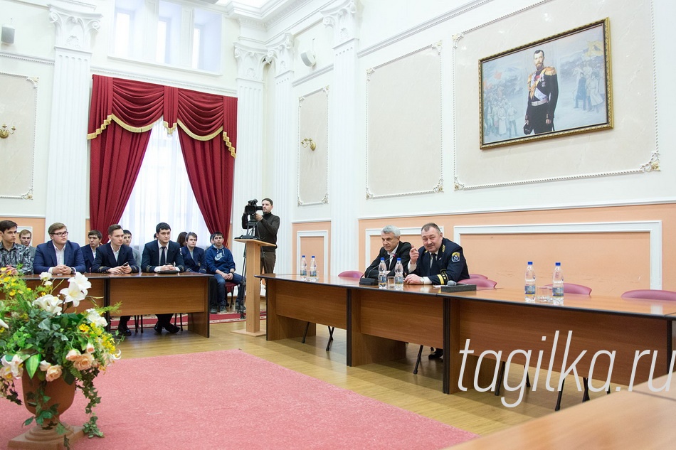 Истории успеха

В Уральском государственном горном университете (г.Екатеринбург) состоялась встреча студентов с Главой Нижнего Тагила Сергеем Носовым.