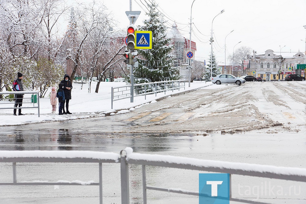 Выпал первый снег