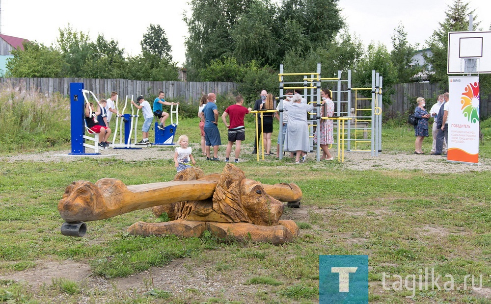 Спортплощадка в ТОС Молодежный