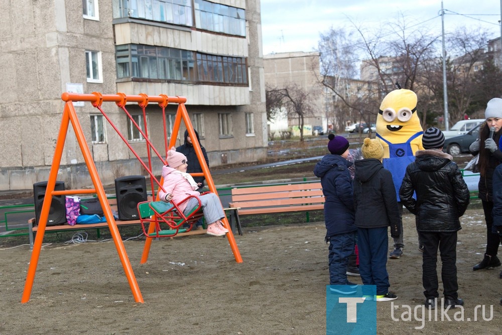 В Нижнем Тагиле благоустроили три двора