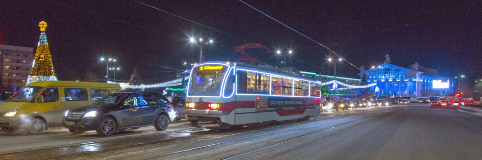 Открытие городской Новогодней елки.