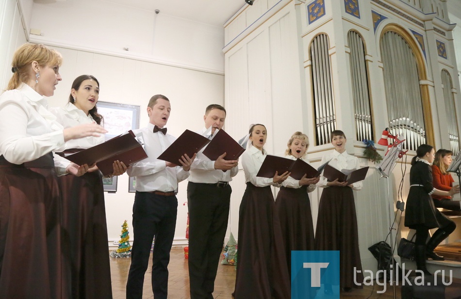 Хор "Воскресение".Репетиция.