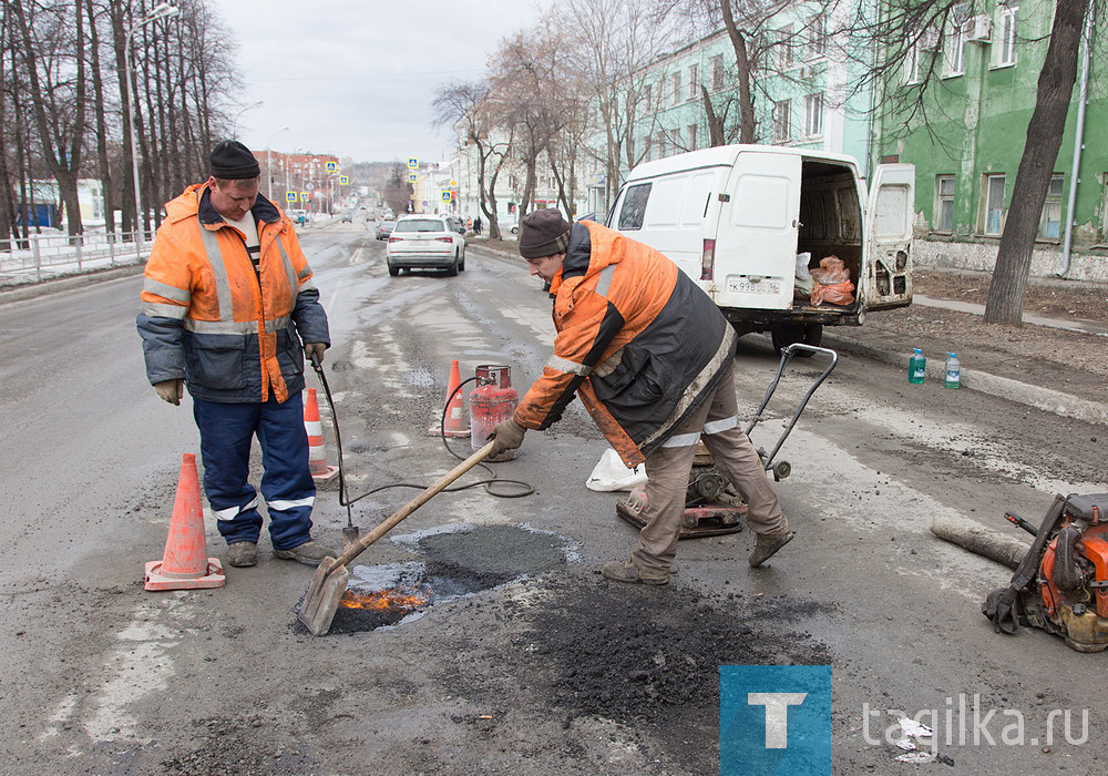 Ямочный ремонт на Карла Маркса