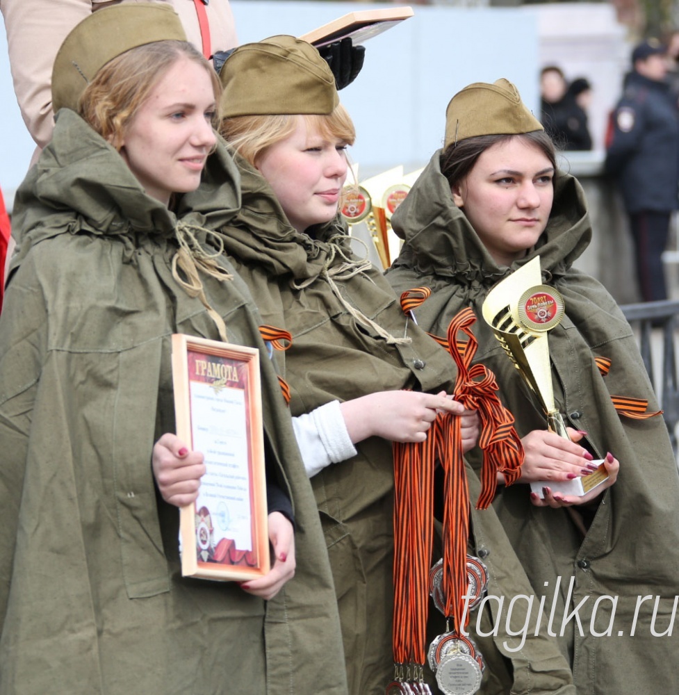 Великой Победе-70 лет. Эстафета на призы газеты "Тагильский рабочий". Награждение