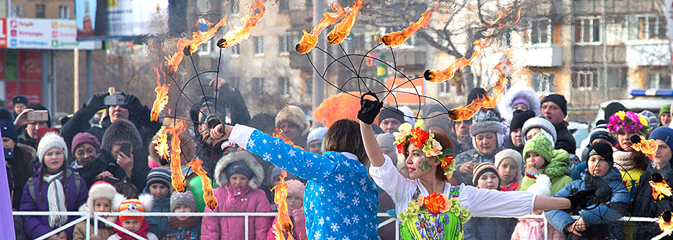 «Наша Масленица». Площадка перед ДК «Юбилейный».