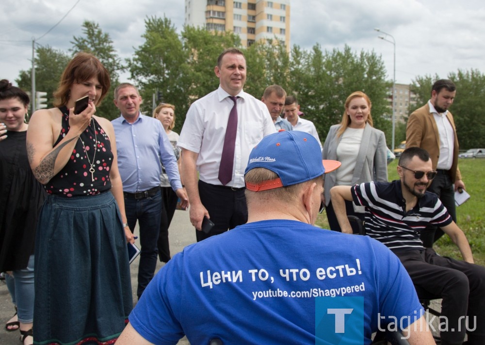 Дорогу жизненному пространству инвалидам - колясочникам в Нижнем Тагиле !