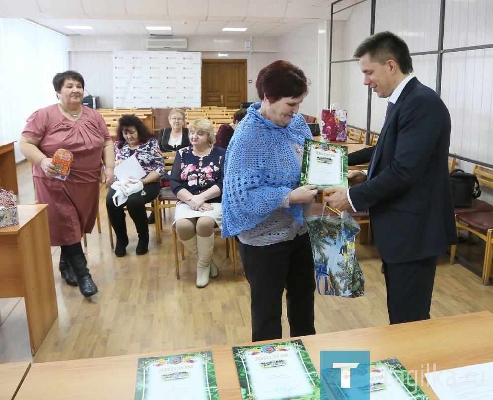 Награждение победителей конкурса "Новогодний ТОС".