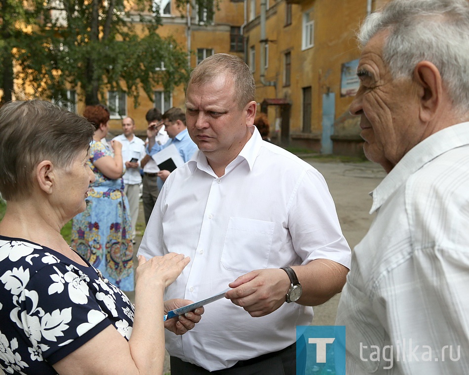 Встреча главы города С. Носова с жителями Тагилстроевского района