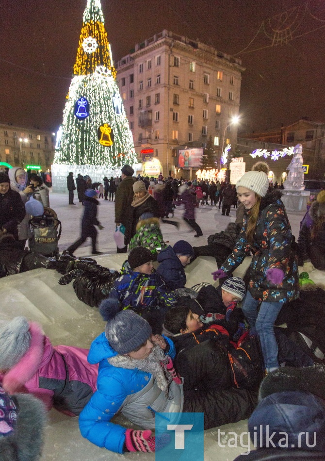 Открытие городской новогодней елки -2017