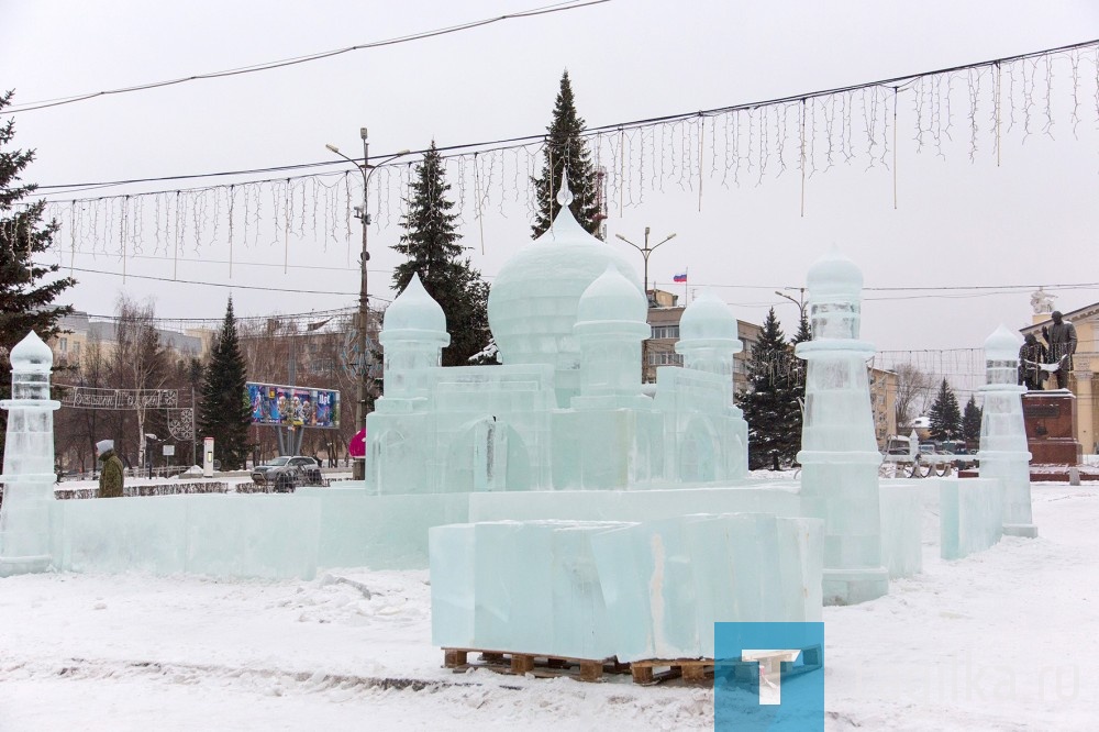 Ледовый городок. 22.12.2018.