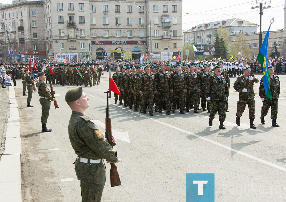 Тагильчане встретили 76-ю годовщину Победы в Великой Отечественной войне