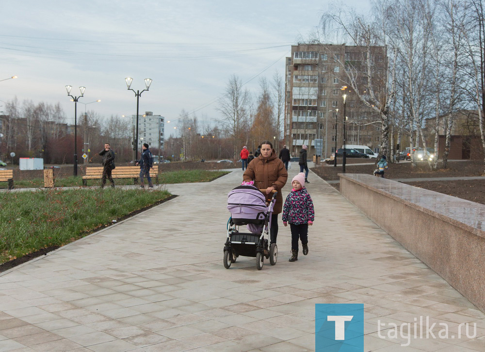 В Дзержинском районе Нижнего Тагила благоустроили две общественные территории