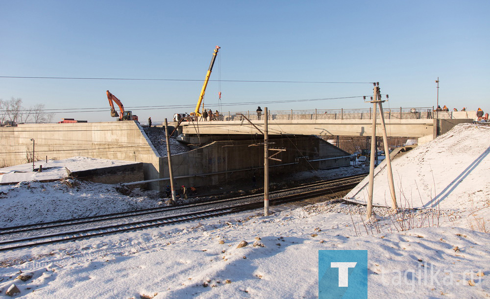 Движение по мосту на улице Циолковского в Нижнем Тагиле откроют к Новому году