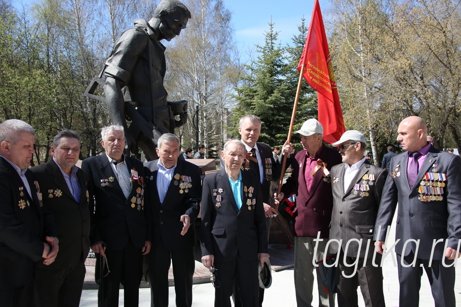 День Победы! У памятника тагильчанам, погибшим в локальных войнах планеты.