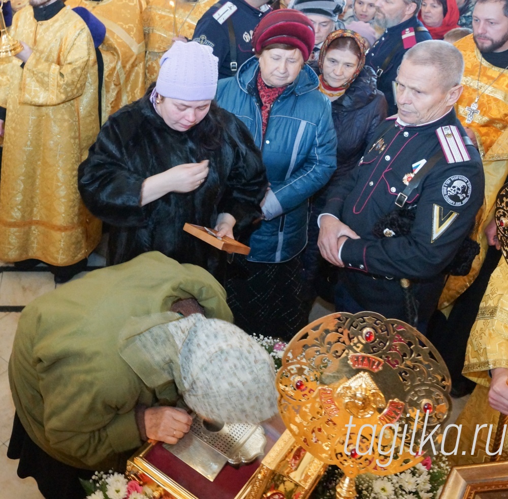 В Нижнем Тагиле побывали мощи Крестителя Руси 