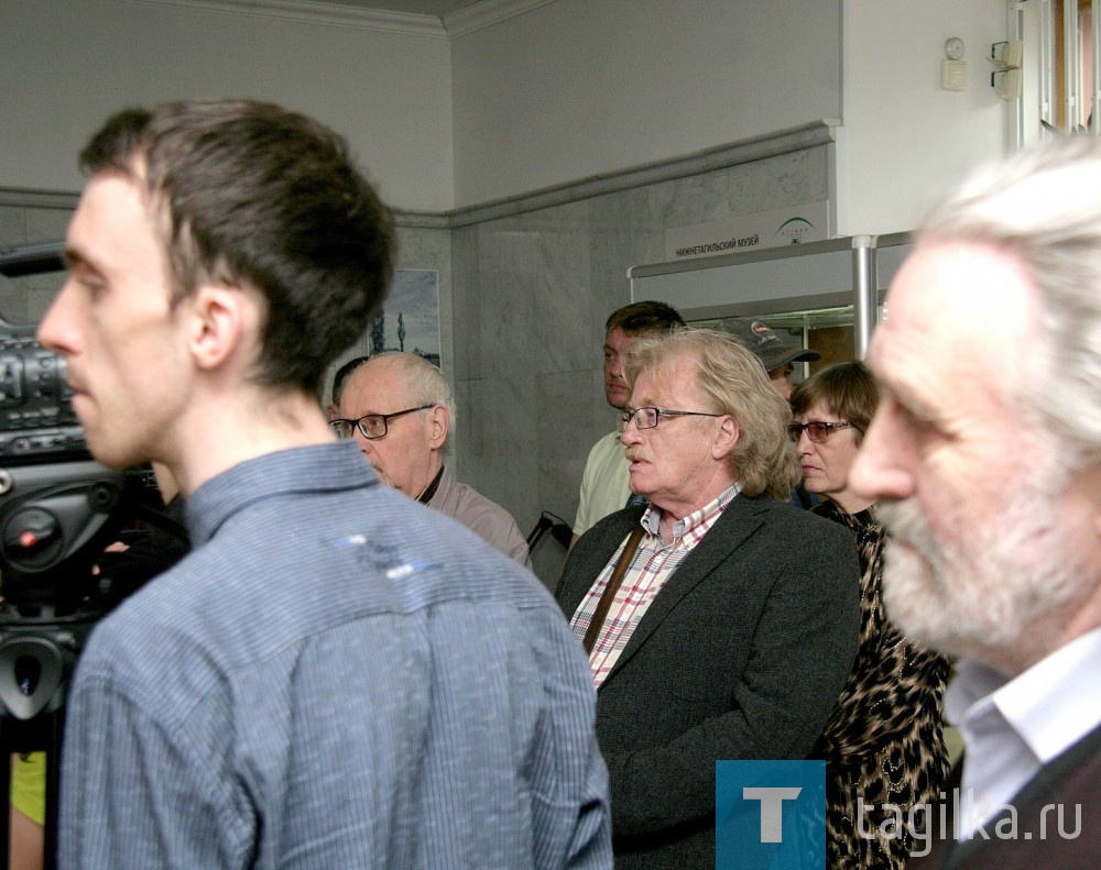 Выставка к 100 - летию Петра Бортнова.