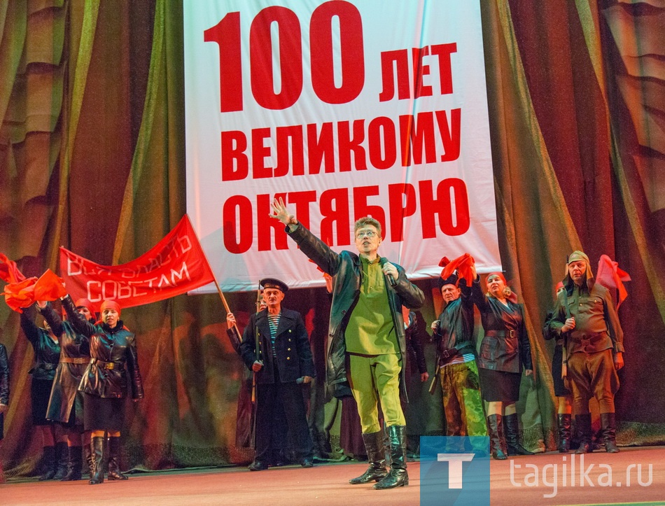 100 лет Октябрьской революции