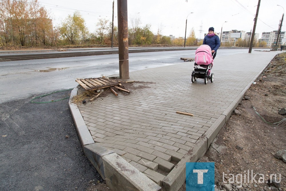 Реконструкция дороги на Космонавтов