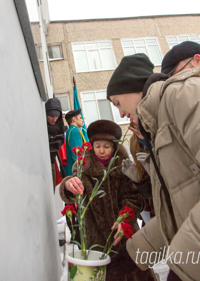 Открытие мемориальной доски  в политехнической гимназии.