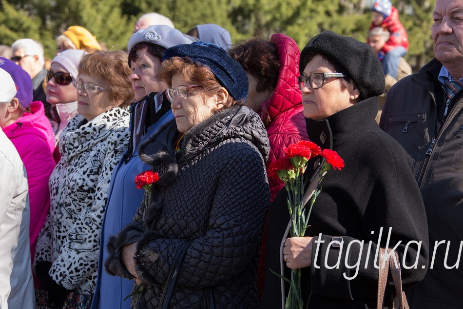 Митинг на мемориале центрального городского кладбища «Рогожино»