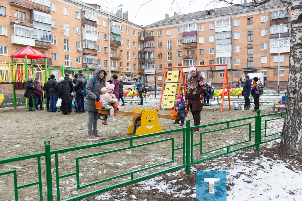 В Нижнем Тагиле благоустроили три двора