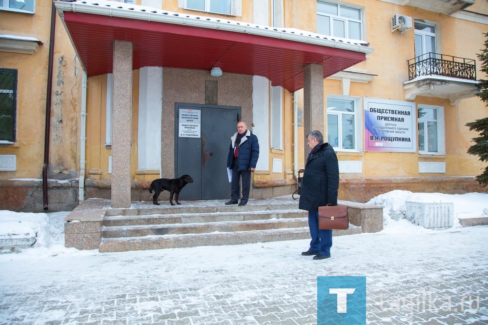Прием граждан Дзержинского района депутатом Государственной думы России А.В. Балыбердиным.