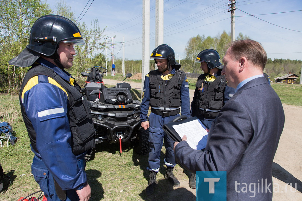 Потушили условное пламя: под Нижним Тагилом прошли пожарные учения