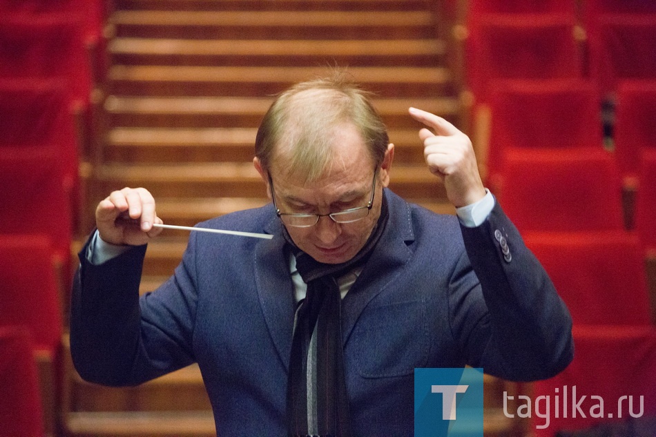 Репетиция оркестра"Демидов-камерата".