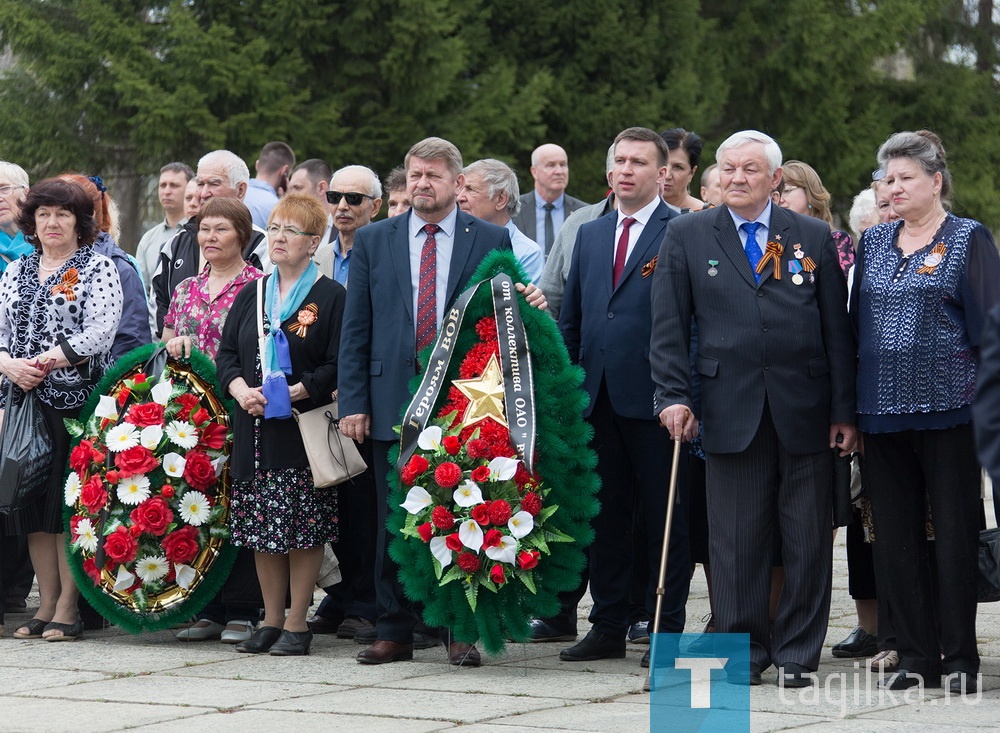 Митинг, посвященный Дню Победы в Великой Отечественной войне 1941-1945 гг. Мемориал Воинской Славы, Рогожино