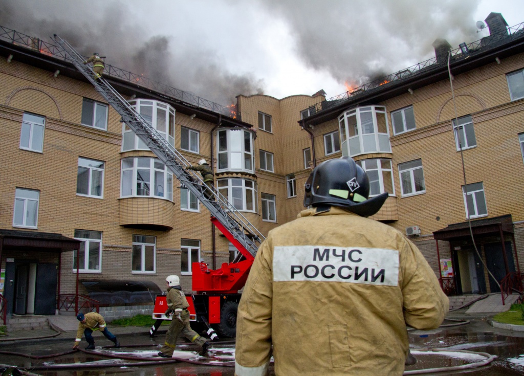На месте ЧП