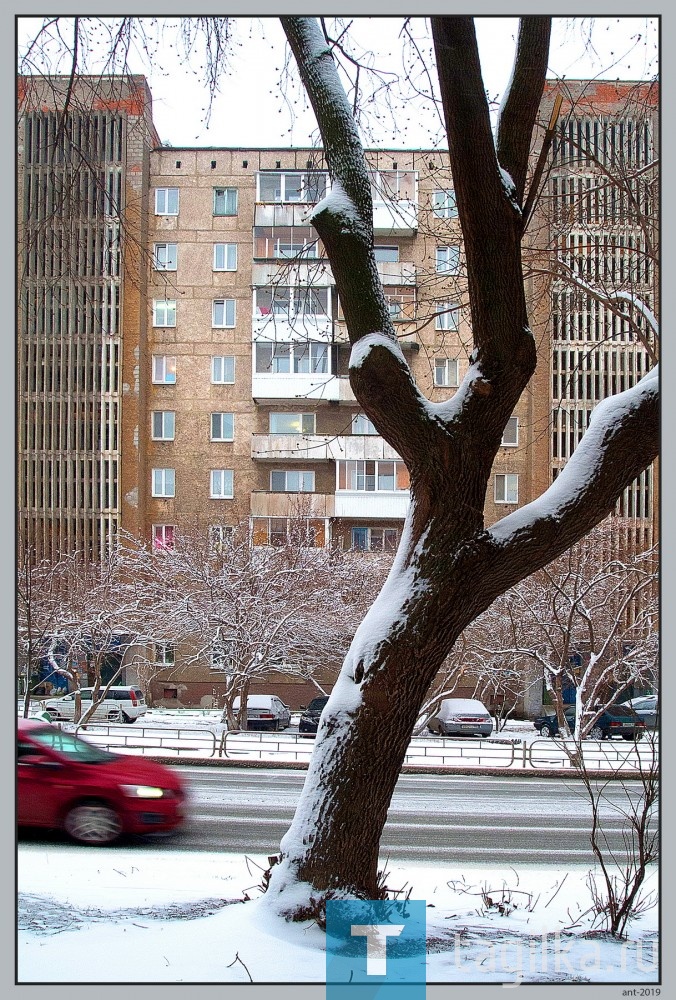 Апрельский снегопад