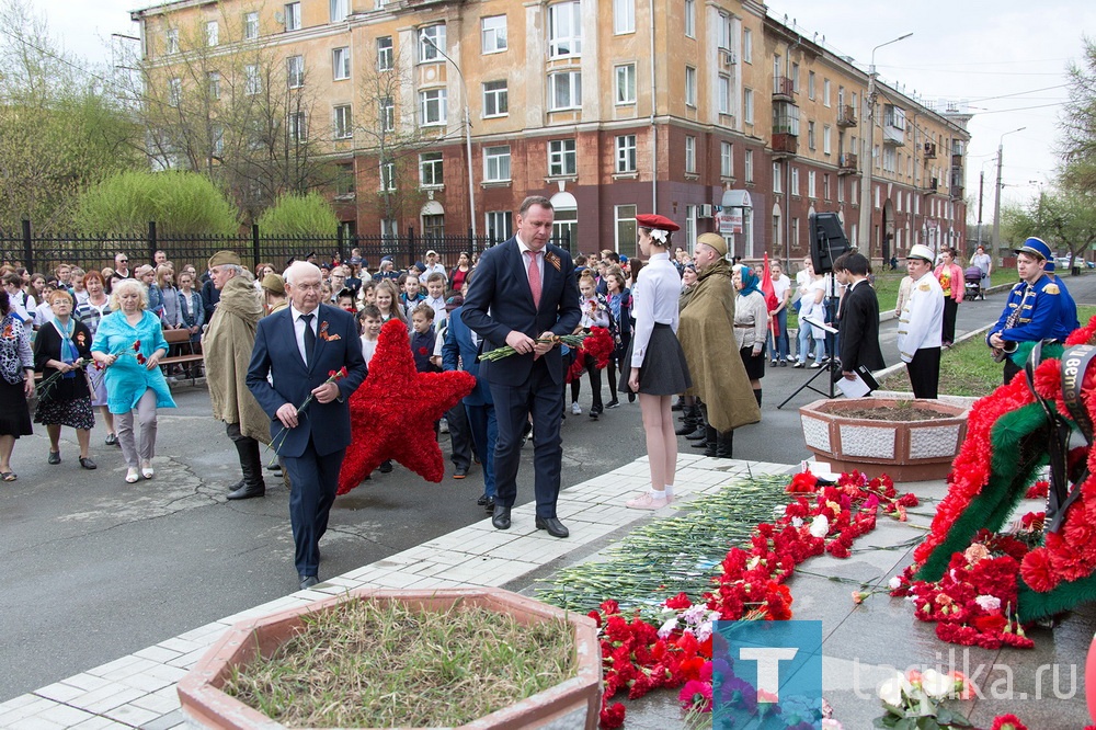 У памятника тагильчанам – Героям Советского Союза состоялся митинг