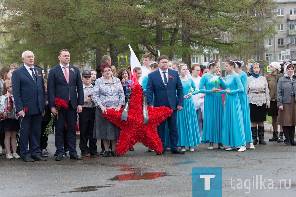 У памятника тагильчанам – Героям Советского Союза состоялся митинг