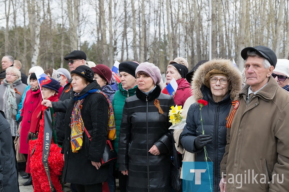 Митинг, посвященный 72-ой годовщине Победы в Великой Отечественной войне