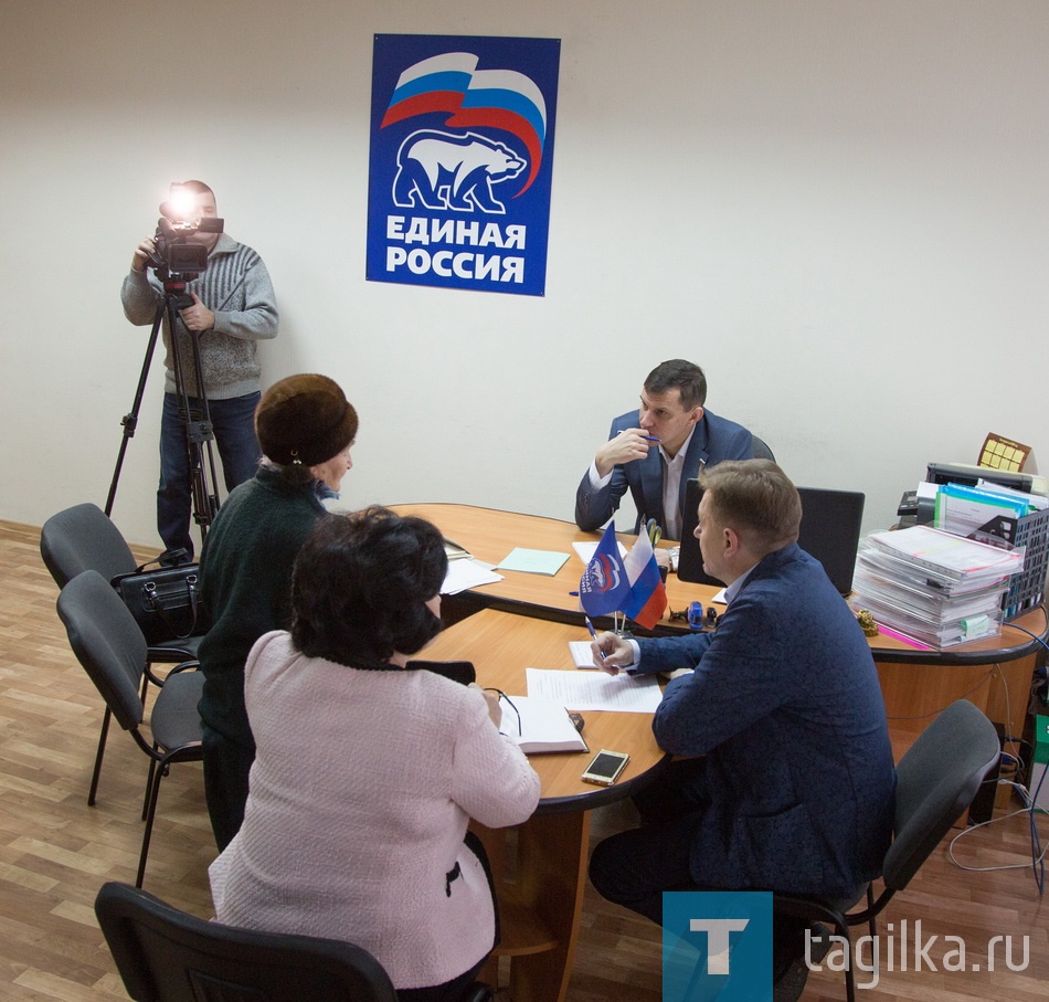 Прием граждан депутатом государственной думы Балыбердиным.