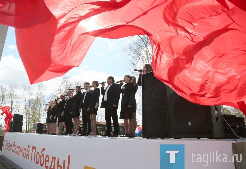 Металлурги отмечают 72 годовщину Великой Победы!