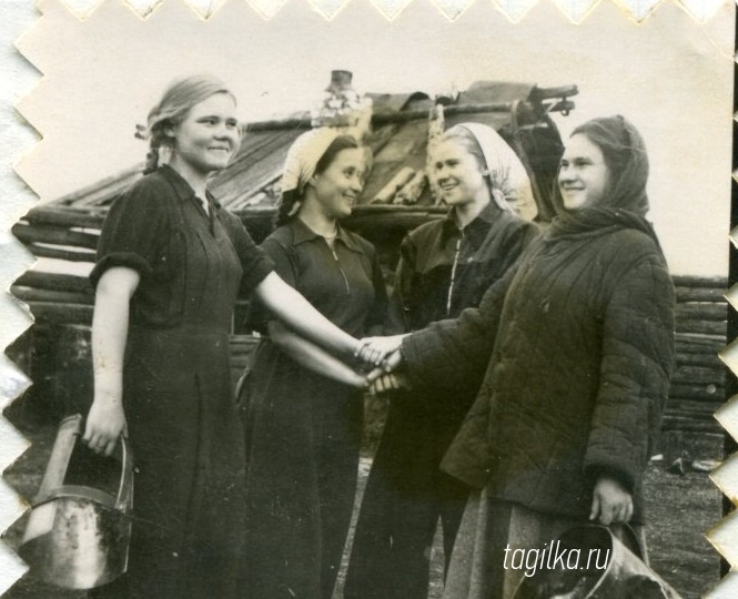 Проект «ТР» «Нижнему Тагилу – 300 лет»: фотолетопись города. В колхозе, 75 лет назад
