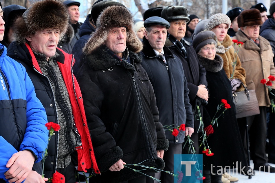 Митинг, посвященный 28-й годовщине вывода советских войск из Афганистана