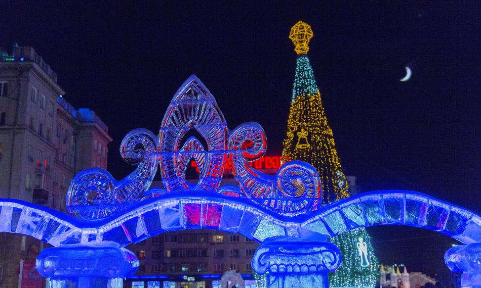 Открытие городской новогодней елки. Фото Н. Антонова