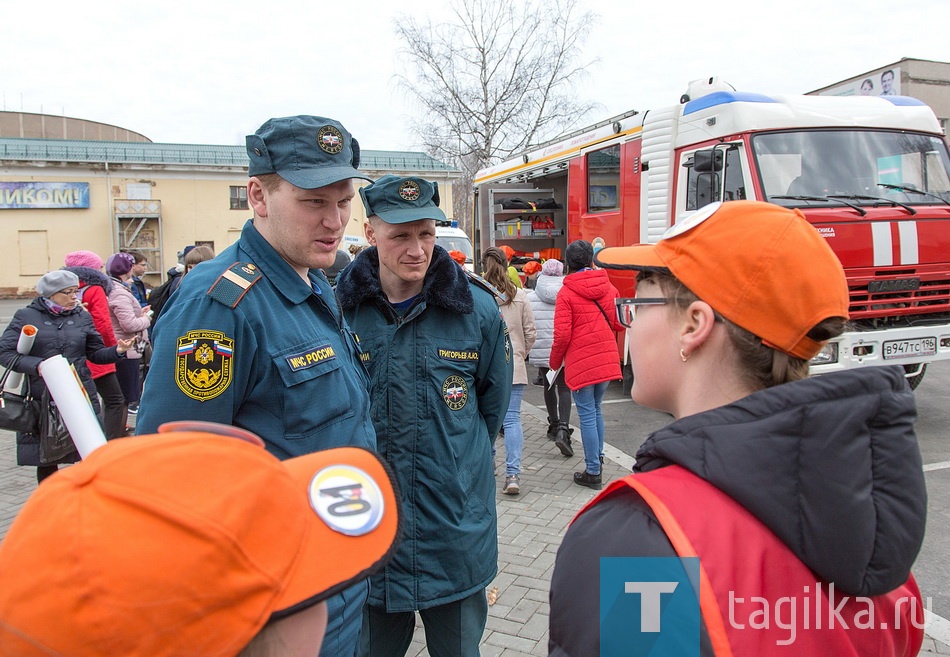 Противопожарная ярмарка "Город без пожаров".