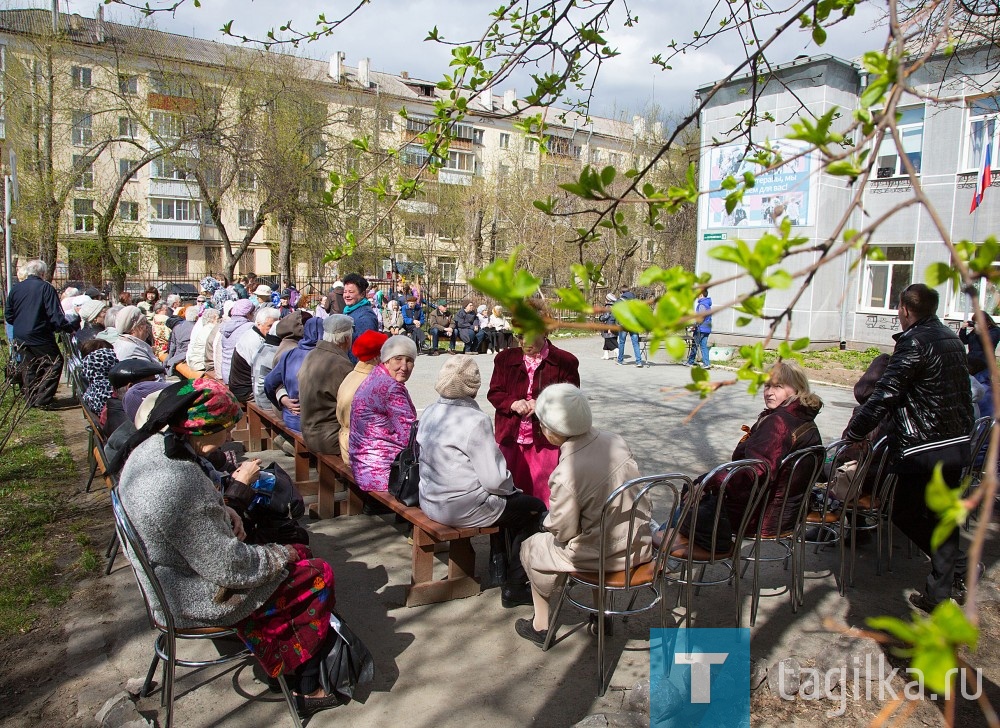 "Поляна ветеранов".