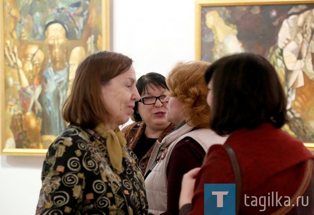 Открытие художественной выставки в память Брусиловского М.Ш.