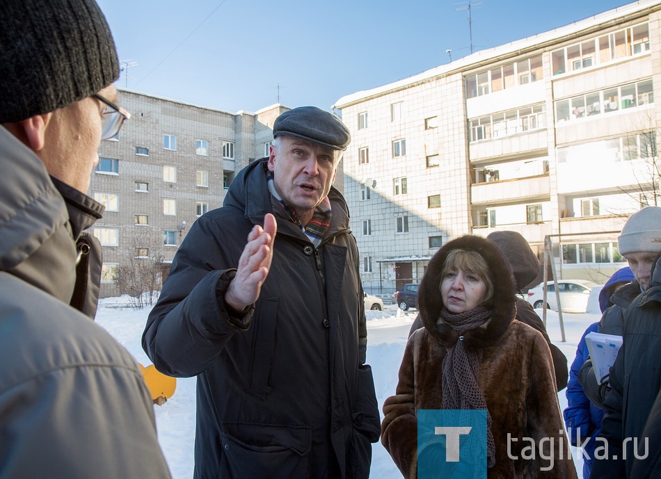  Объезд главой города С. Носовым объектов поселка Старатель